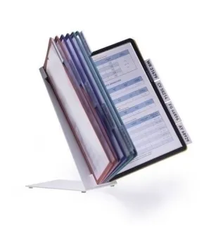 CARPETA FUNDAS (TARIFARIO) VARIO TABLE 10 DE SOBREMESA METALICO A4 10 F. SHERPA SURTIDO