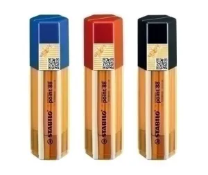ROTULADOR FIBRA STABILO POINT 88 ESTUCHE DE 20 BIG POINT BOX