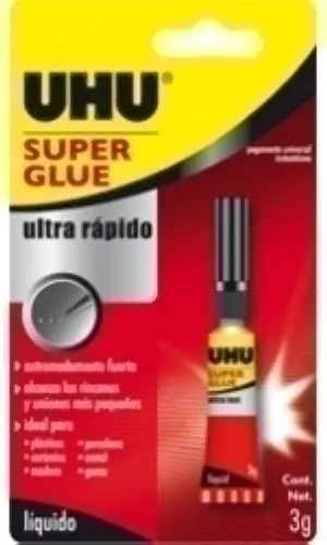 PEGAMENTO INST. UHU 3ML (BLISTER)