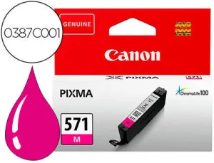 CANON CLI571 MAGENTA CARTUCHO DE TINTA ORIGINAL - 0387C001