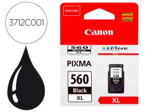 CANON PG560XL NEGRO CARTUCHO DE TINTA ORIGINAL - 3712C001