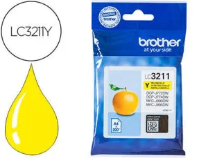 BROTHER LC3211 AMARILLO CARTUCHO DE TINTA ORIGINAL - LC3211Y