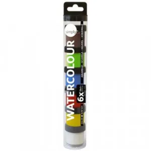 SET ACUARELA 6U X 18ML SIMPLY