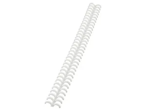 IBICO CAJA 50 CANUTILLOS IBICLICK 8 MM CAPACIDAD PARA 45 HOJAS.COLOR BLANCO REFERENCIA 388002E