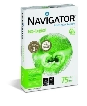 PAPEL A4 NAVIGATOR ECO-LOGICAL 75G 500H