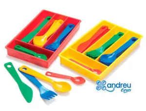 ANDREU TOYS CUBERTERA STANDAR CUATRO SERVICIOS 014230