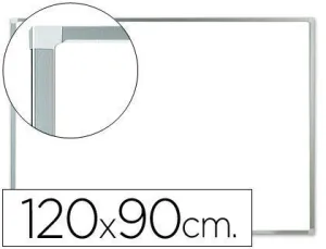 PIZARRA BLANCA Q-CONNECT LACADA MAGNETICA MARCO DE ALUMINIO