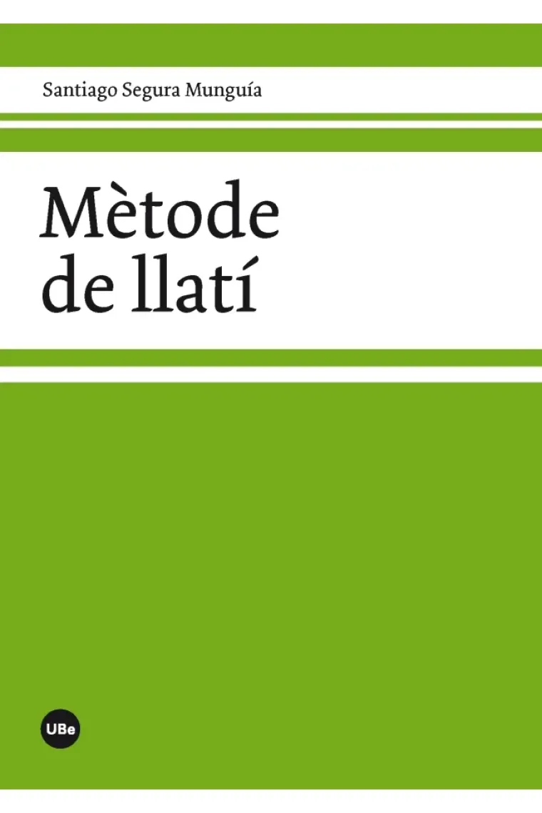 Mètode de llatí (Catalán)