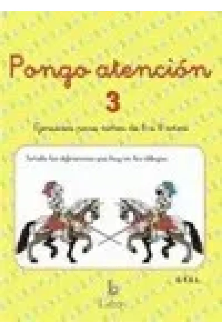 Pongo atención-3. Ejercicios para niños de 6 a 8 años