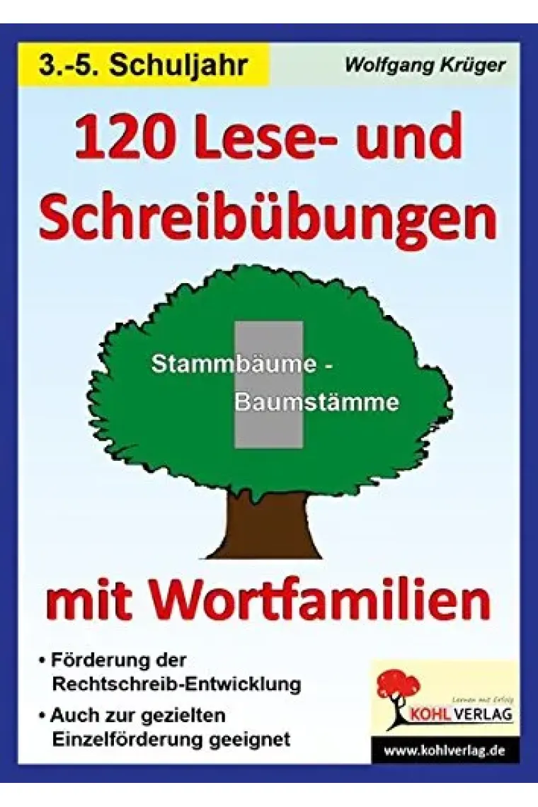 120 Lese- und Schreibübungen mit Wortfamilien (Alemán)