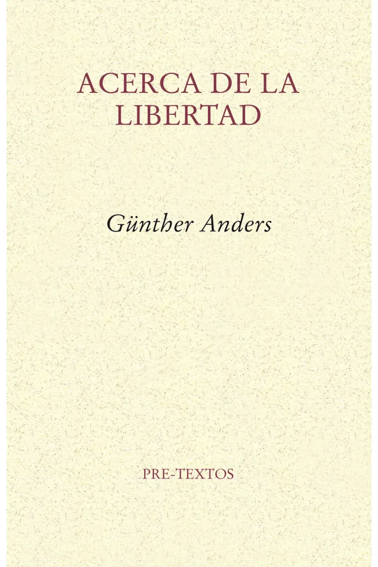 Acerca de la libertad