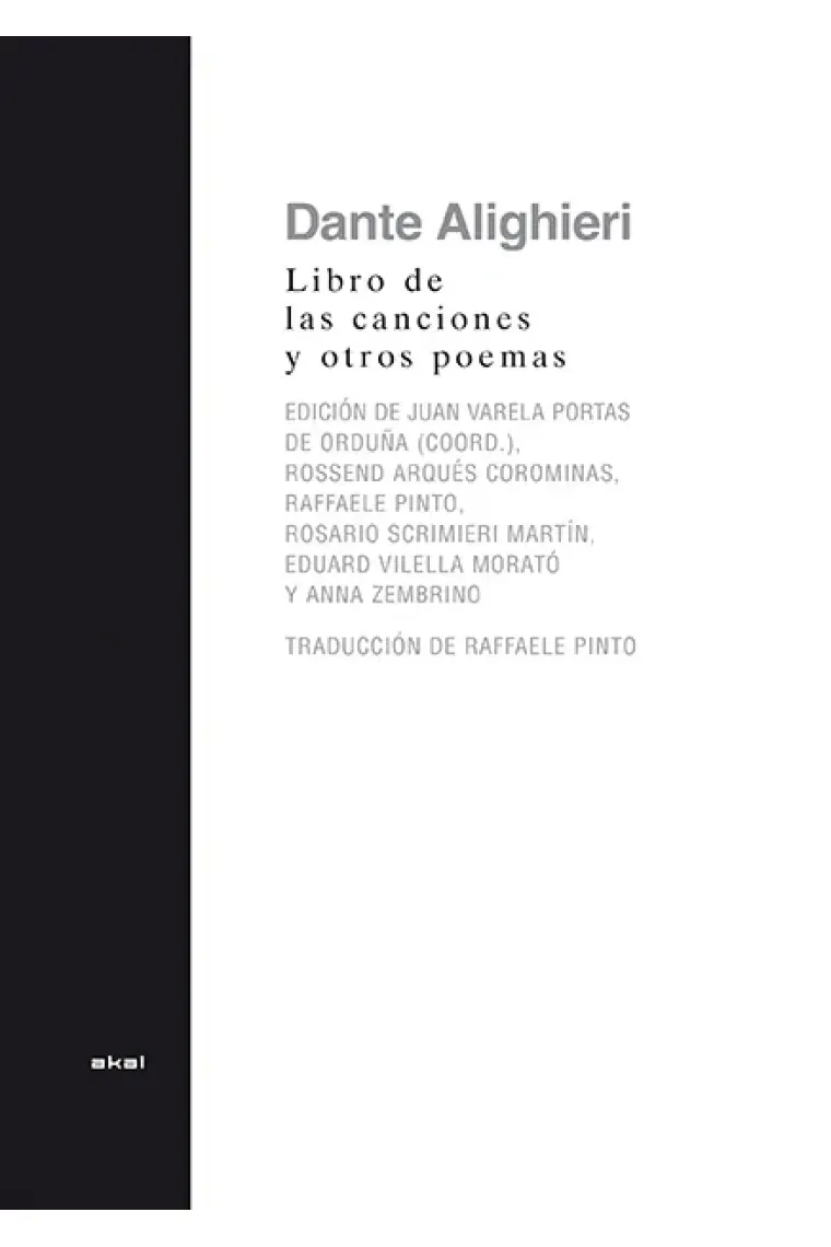 Libro de las canciones y otros poemas (Ed. bilingüe)