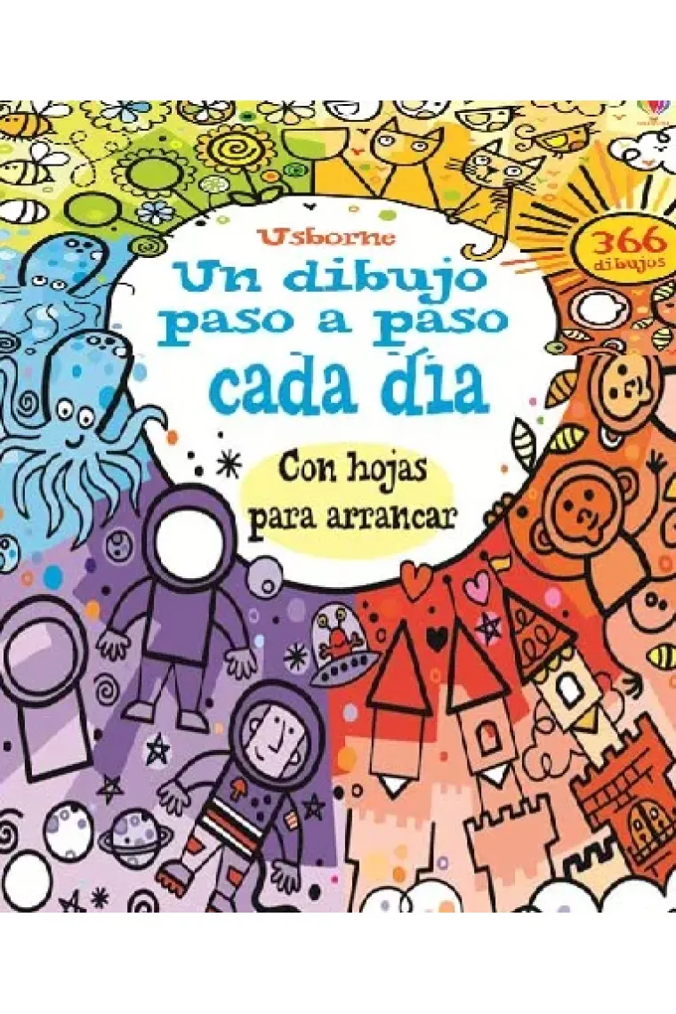 Un dibujo paso a paso cada día (con hojas para arrancar)
