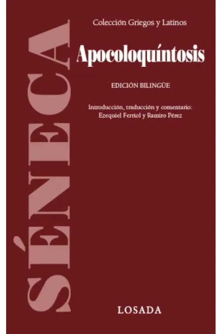 Apocoloquíntosis (Edición bilingüe) (Alemán, Francés)