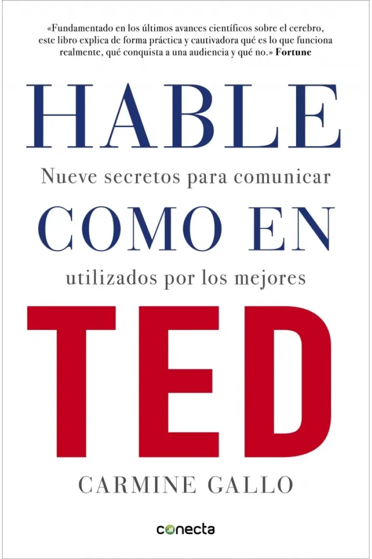 Hable como en TED. Nueve secretos para comunicar utilizados por los mejores TED