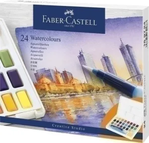 ACUARELAS FABER CASTELL CREATIVE STUDIO ESTUCHE DE 24