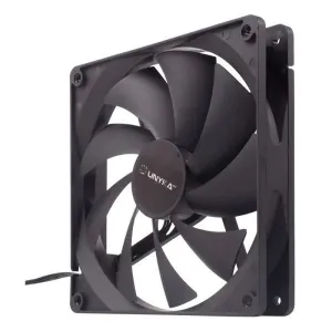 UNYKACH VENTILADOR 140MM - VELOCIDAD MAX. 1000RPM - COLOR NEGRO