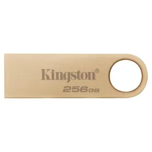KINGSTON DATATRAVELER SE9 G3 MEMORIA USB-A 3.2 GEN 1 256GB - 220 MB/S EN LECTURA - DISEñO METALICO - COLOR ORO (PENDRIVE)