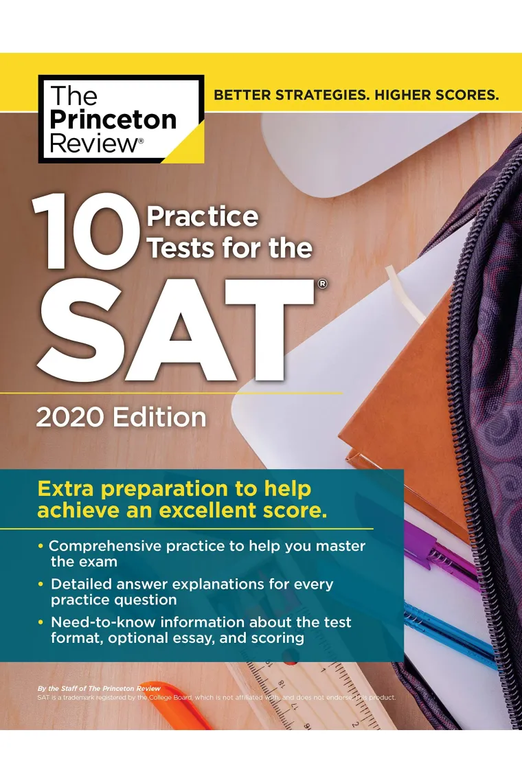 10 Practice Tests For The SAT - 2020 Edition (Inglés)