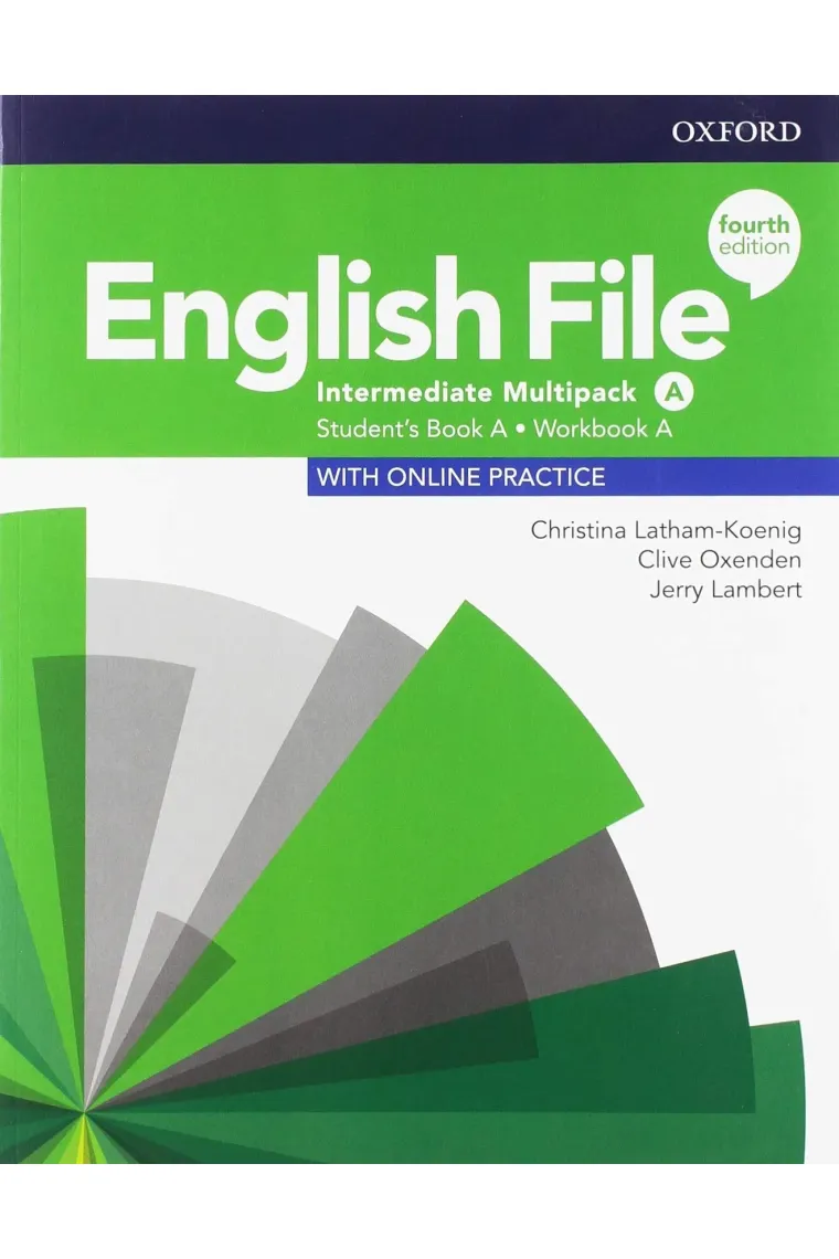 English File 4th edition - Intermediate - Student's Book + Workbook MULTIPACK A (Inglés)