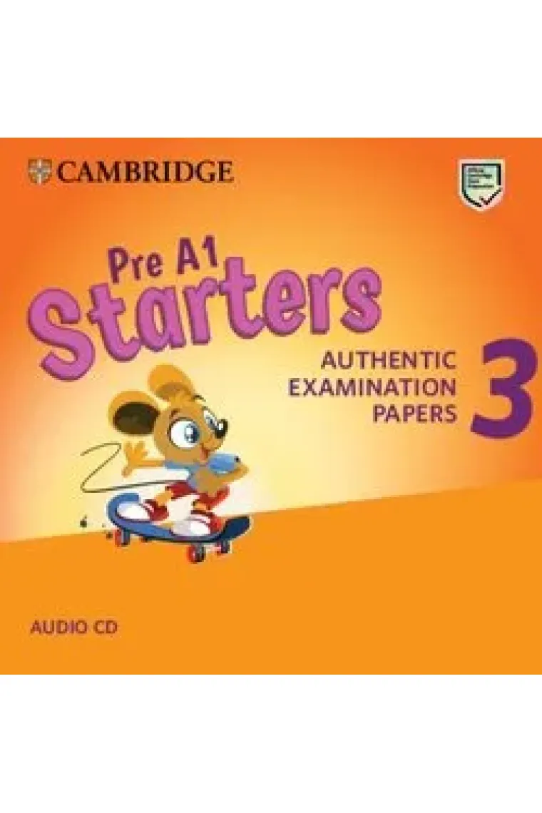 Pre A1 Starters 3 Audio CD: Authentic Examination Papers (Inglés)