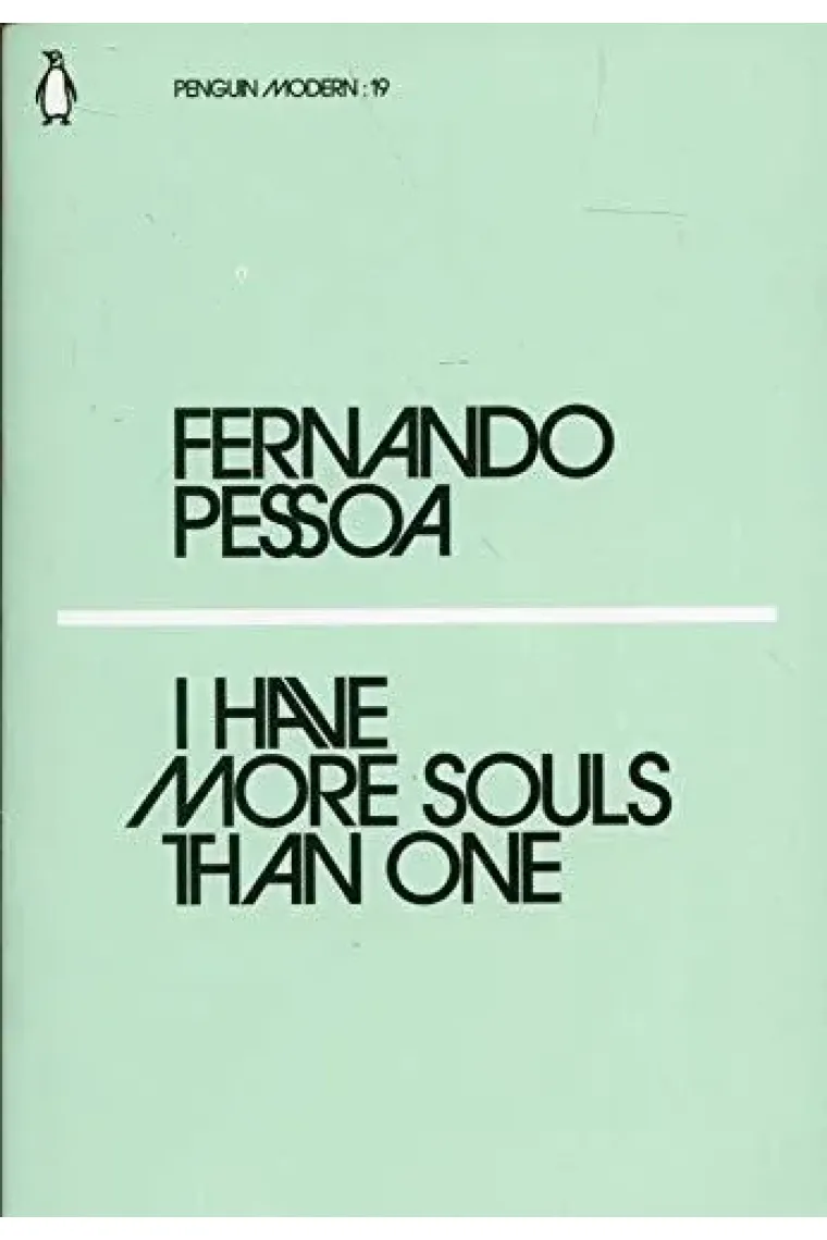 I Have More Souls Than One (Penguin Modern #19) (Inglés)