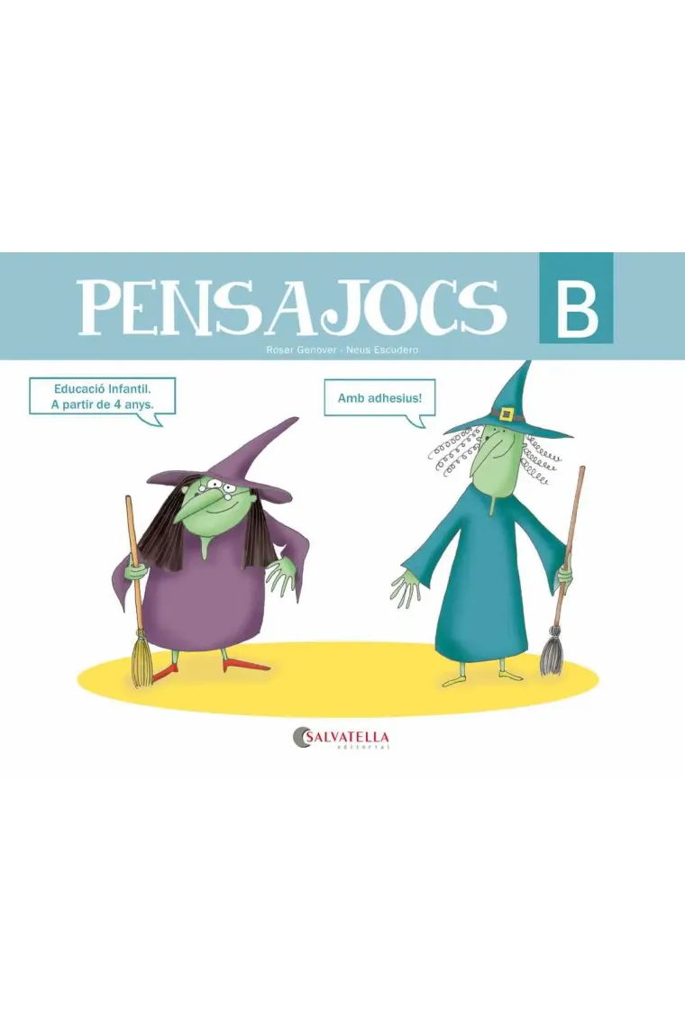 Pensajocs B (Educació Infantil a partir de 4 anys) (Catalán)