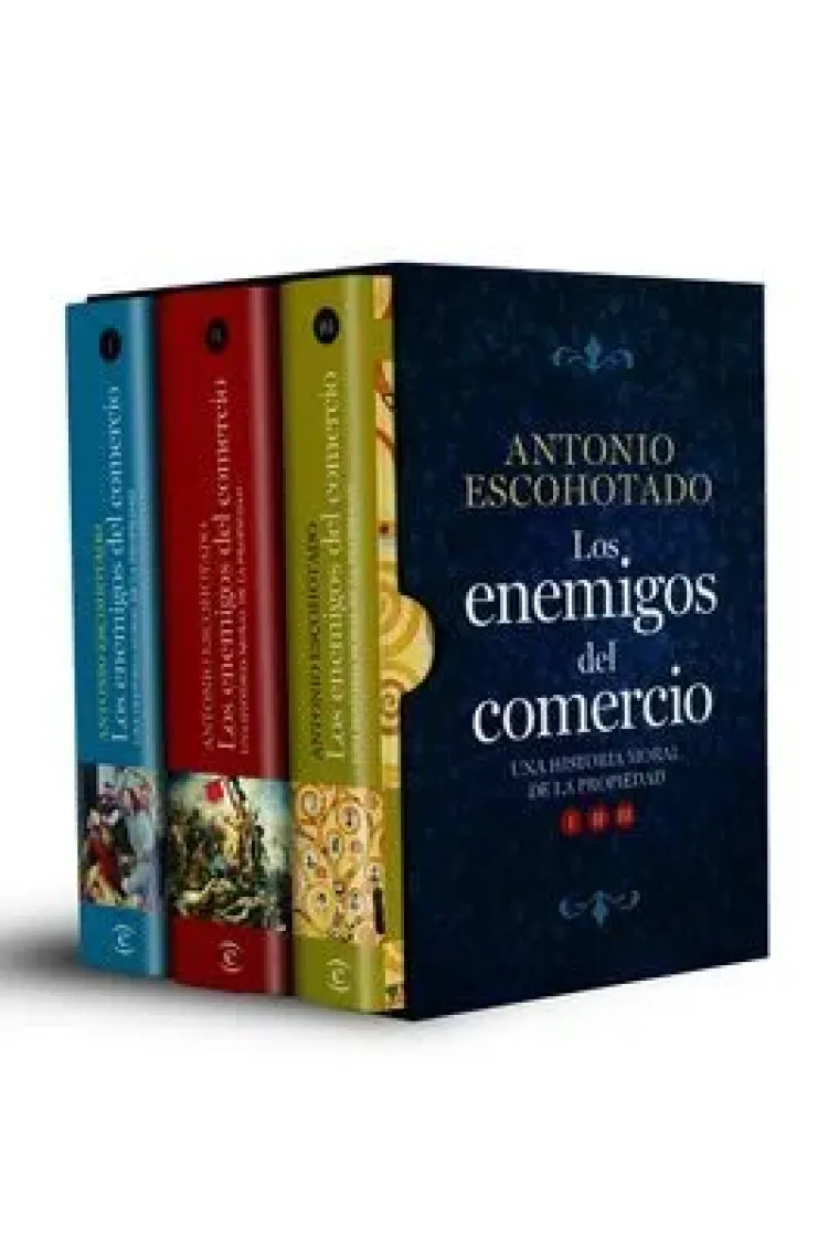 Trilogía Los enemigos del comercio. Una historia moral de la propiedad (Estuche 3 vols.)