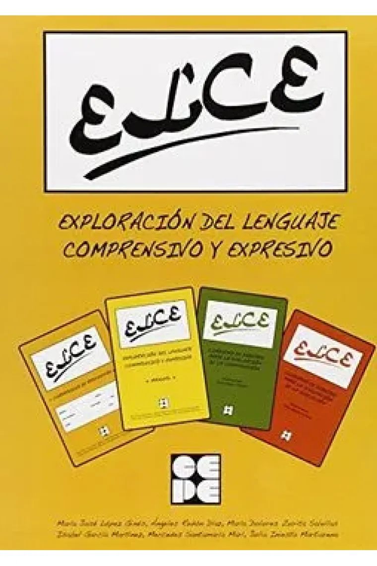 Exploración del lenguaje comprensivo y expresivo (ELCE)