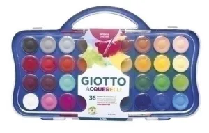 ACUARELAS GIOTTO 30 MM ESTUCHE 36 + 2 PINCELES