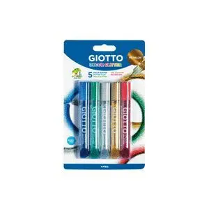 GLITTER GLUE GIOTTO 10.5ML METALLIC
