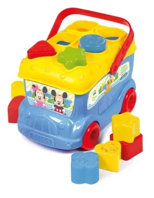 JUEGO CLEMENTONI BABY MICKEY AUTOBUS