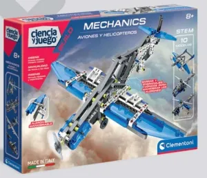 JUEGO CLEMENTONI AVIONES Y HELICOPTEROS