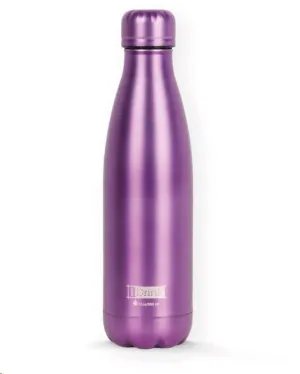 BOTELLA TERMICA VIOLETA 500ML ACERO INOXIDABLE ID0023