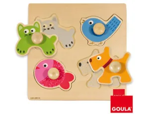 GOULA PUZZLE ENCAJE ANIMALES 45553016