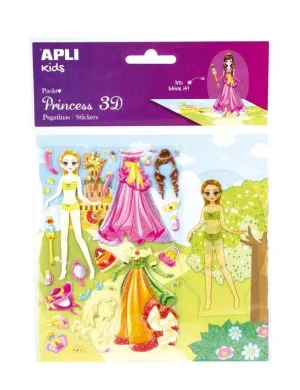 APLI PEGATINAS VESTIDITOS DRESS UP 3D PAOLA 1H AP16302