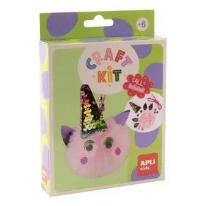 JUEGO CREA CRAFT KIT POMPOM UNICORN