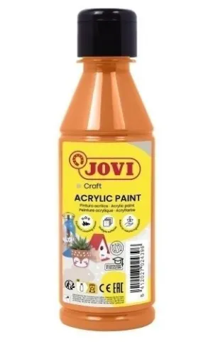 PINTURA LATEX JOVI DECOR 250 ML (BOTELLA) NARANJA