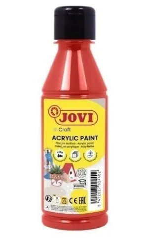 PINTURA LATEX JOVI DECOR 250 ML (BOTELLA) BERMELLON