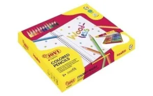 LAPICES DE COLORES JOVI WOODLESS TRIANGULAR CLASS PACK DE 288