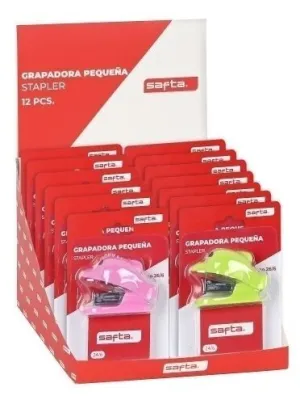 GRAPADORA SAFTA MINI SURTIDO EXPOSITOR DE 12