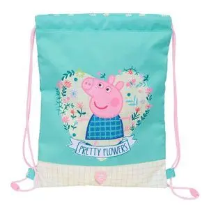 SACO PLANO JUNIOR PEPPA PIG PRETTY FLOWERS
