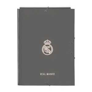 CARPETA CARTON FOLIO GOMAS SOLAPAS REAL MADRID 3ª