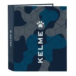 CARPETA CARTON FOLIO 4ANILLAS LOMO ANCHO KELME EPI
