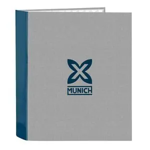 CARPETA CARTON FOLIO 4 ANILLAS LOMO ANCHO MUNICH S