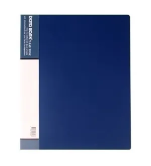 CARPETA FUNDAS (TARIFARIO) DATA BANK PP RIGIDO A4 30 F. AZUL