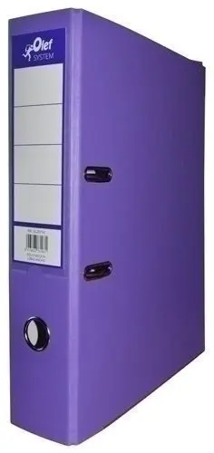 ARCHIVADOR PALANCA OLEF PLASTIF.COLOR A4 75MM VIOLETA