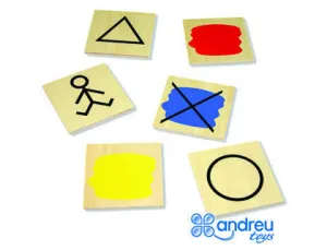 ANDREU TOYS ATRIBUTOS BLOQUES LOGICOS 16218