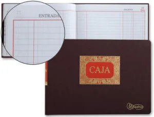 #LIBRO CONTABILIDAD 4º CAJA E/S  APAISADO 100H.