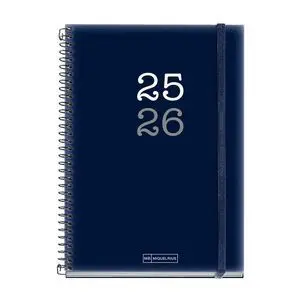 AGENDA ESCOLAR PLUS S/V COLL. AZUL 25-26